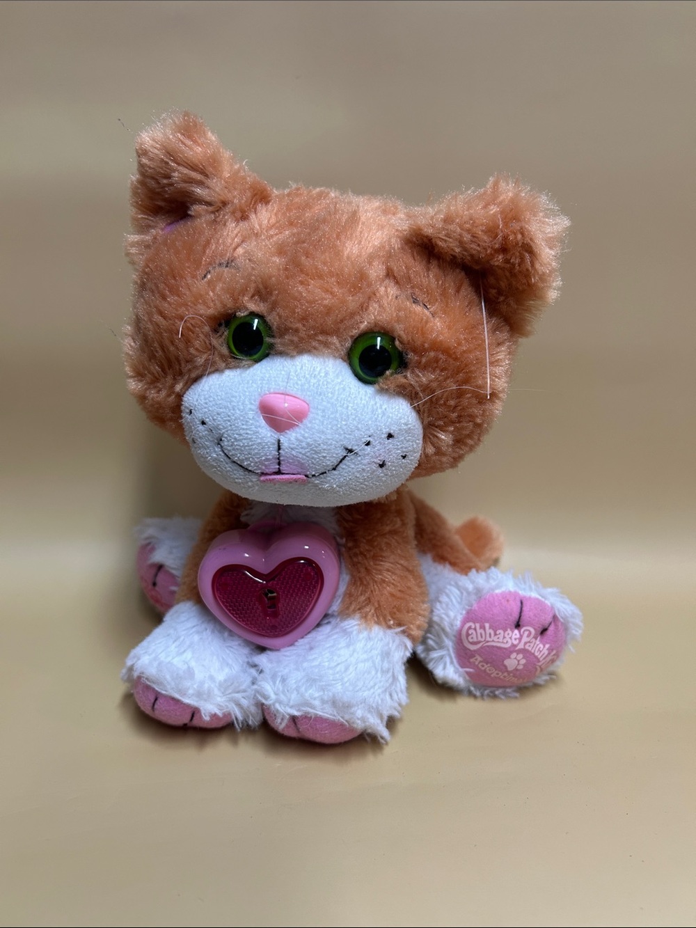 Cabbage Patch Kids Adoptimals Kitty with Heart Plush 2016